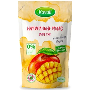 Изображение товара -  Натуральне рідке мило м/у “Королівське манго“ 460 мл  “Kavati“ ящ. 20 шт.