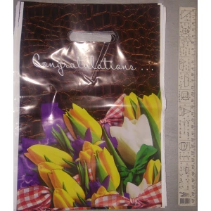 Изображение товара -  Прорізна ручка мал. 22*30 Квіти, Паркер, Париж...Міцний уп.50шт.