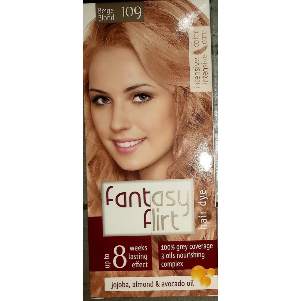 Крем-фарба для волосся Fantasy FLIRT №109 - бежевий блонд