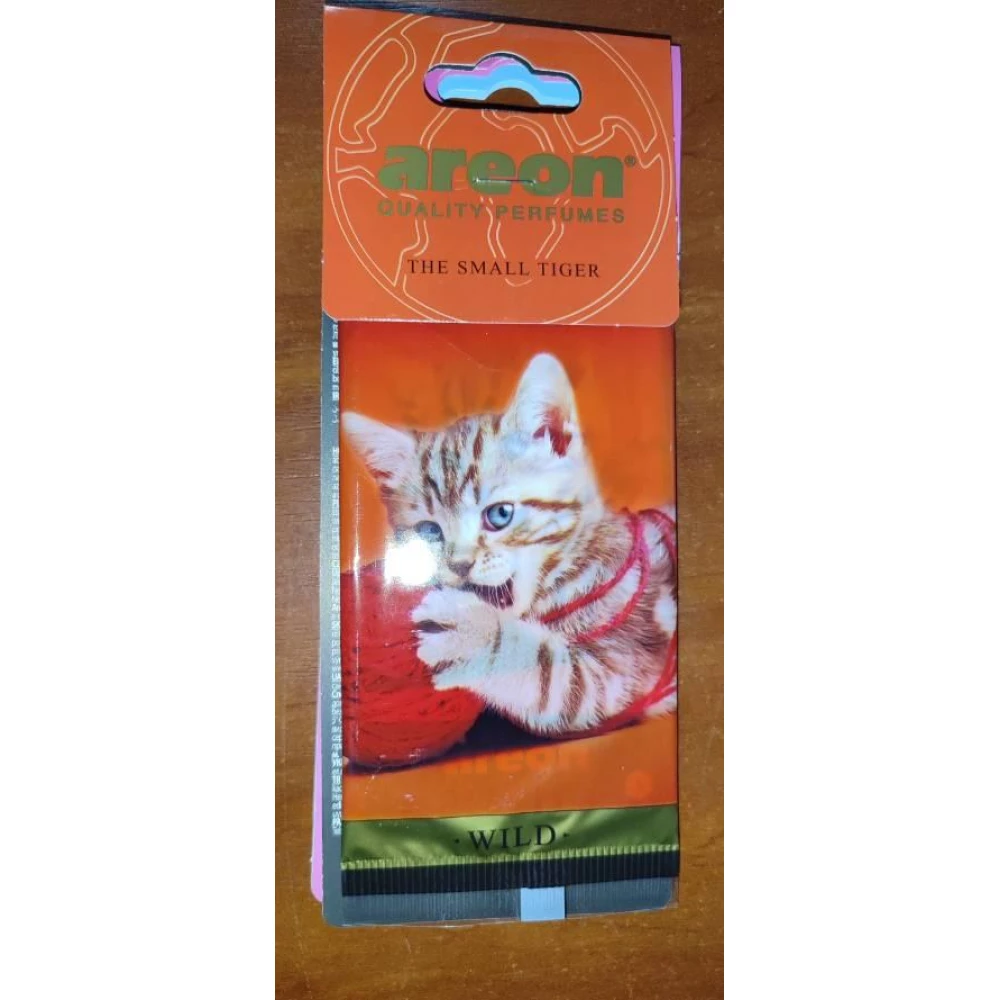 Ароматизатор Wild Картонна підвіска Маленький Тигр (The Small Tiger) (Areon)