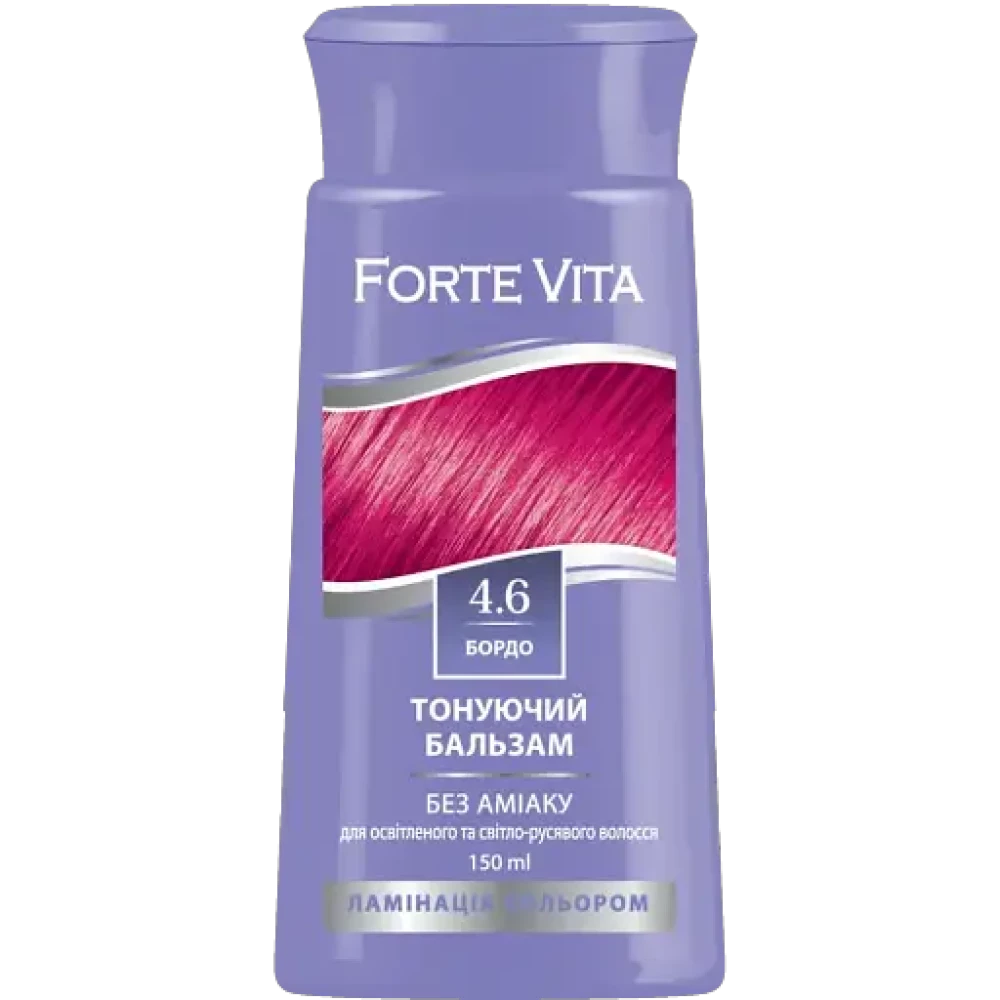 Бальзам тонуючий Forte Vita 4,6 Бордо 150мл.