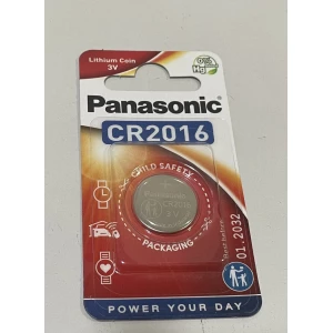 Изображение товара - Батарейка PANASONIC CR2016 Lithium, 3V, Блістер-1шт.