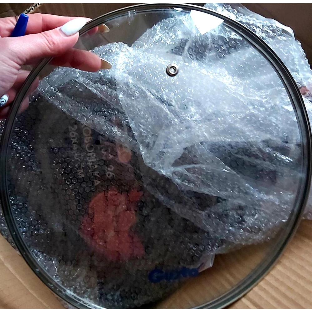 Кришка Скло з ручкою “Gusto 28см GT-8100-28