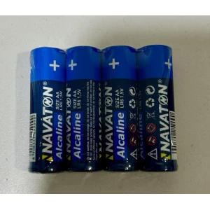 Изображение товара - Батарейка NAVATON Alkaline 4AA-LR6-4S спайка 4 шт.