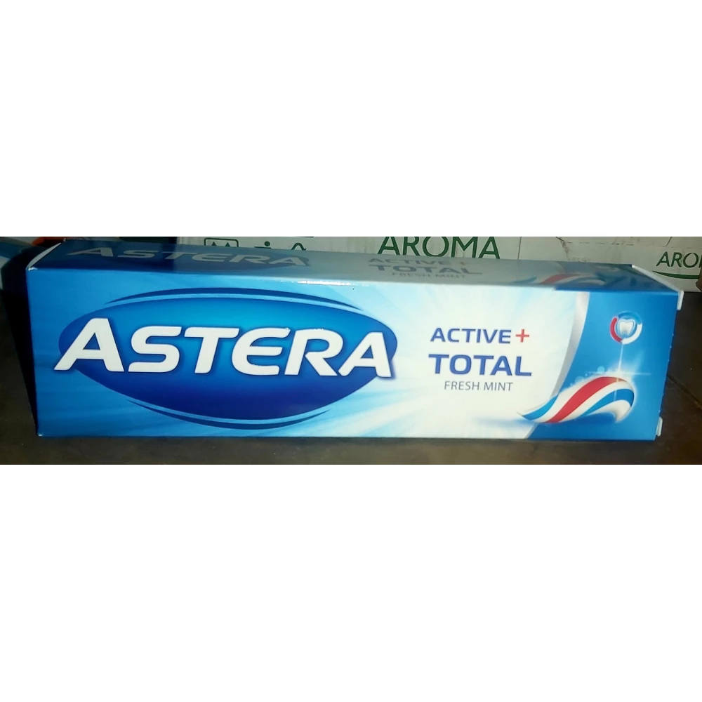 Зубна паста Astera  Active + Total (Комплексний догляд ) 110 мл.