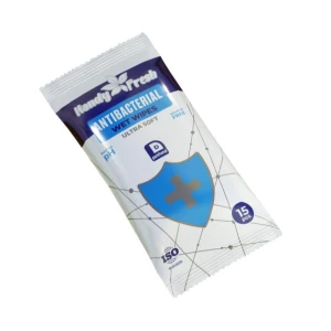 Изображение товара -  Волога серветка “Handy Fresh“ 15л. Антибактеріальна ящ.180шт