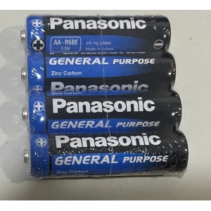 Изображение товара - Батарейка PANASONIC General Purpose СПАЙКА /АА/LR06, 1*4 шт., пак.-60шт. (ЗА ШТУКУ)