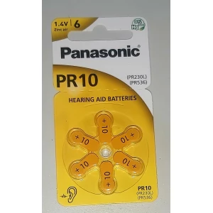 Изображение товара - Батарейка PR10 230/6LB Panasonic ,1.4v Блістер-6шт.