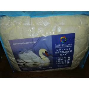 Изображение товара -  Ковдра на лебединому пуху “Главтекстиль“, 2,0, 180*210