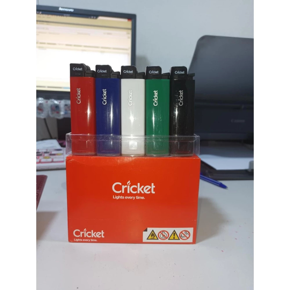 Запальничка Cricket Original Giant Fushion, пач.-25 шт. Якісна