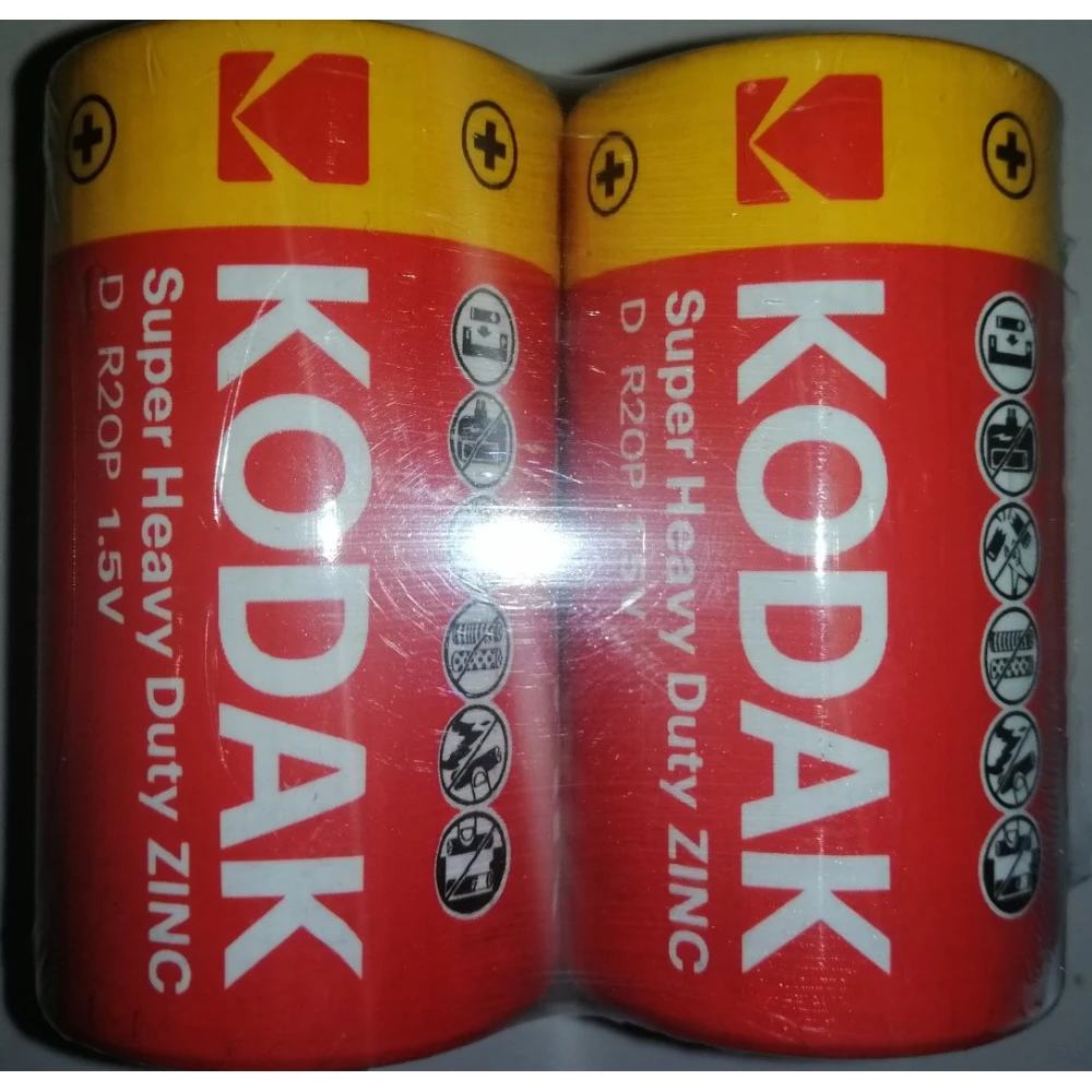 Батарейка Kodak R-20, пач-24 шт.