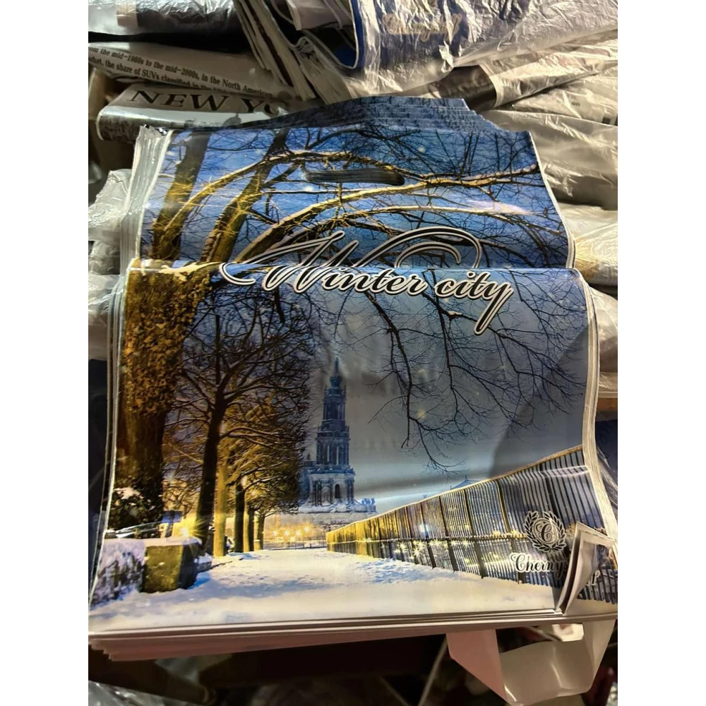 Прорізна руч. Пак. 29*37 Новий рік уп.50шт.