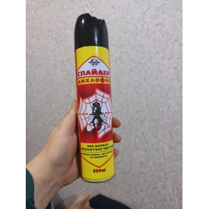 Изображение товара -  Дихлофос “СПАЙДЕР“ без запаху червоній 330 мл (12шт/48ящ)