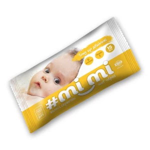 Изображение товара -  Волога серветка “#Мі_Мі“ 15л. Дитячі ящ.90шт.