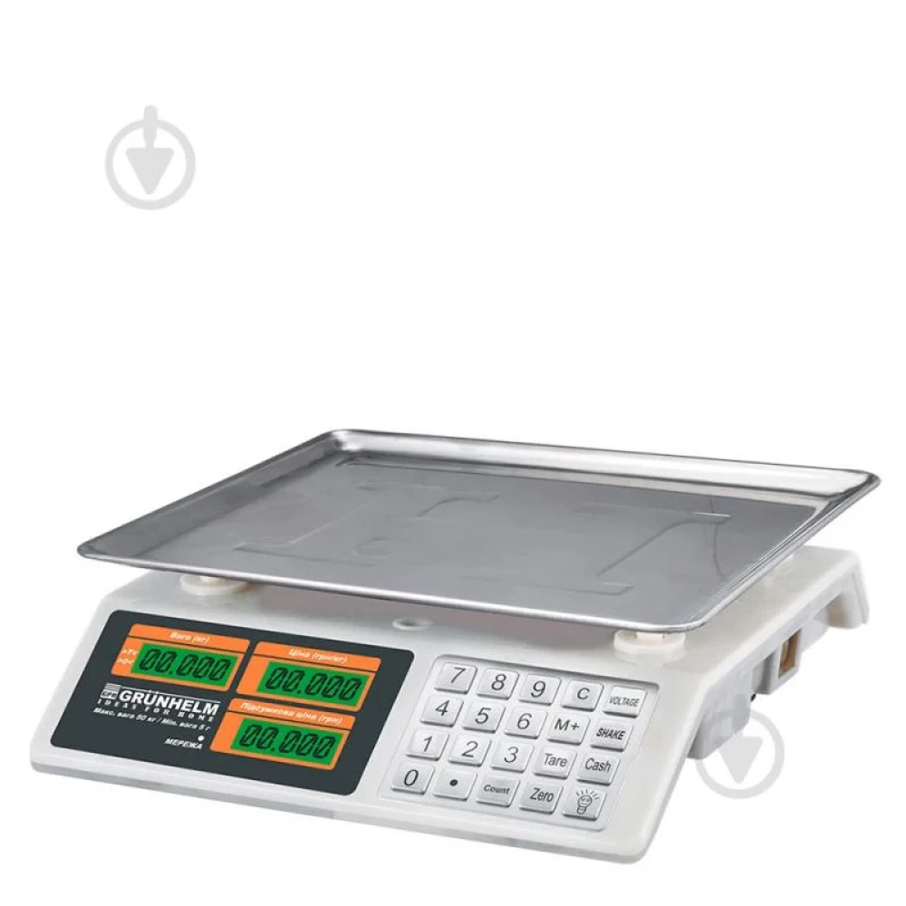 Ваги електронні GRUNHELM GSC-053 макс. вага 50кг