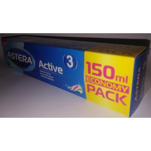 Изображение товара -  Зубна паста Astera “Active 3“ (Потрійна дія) 150 мл.
