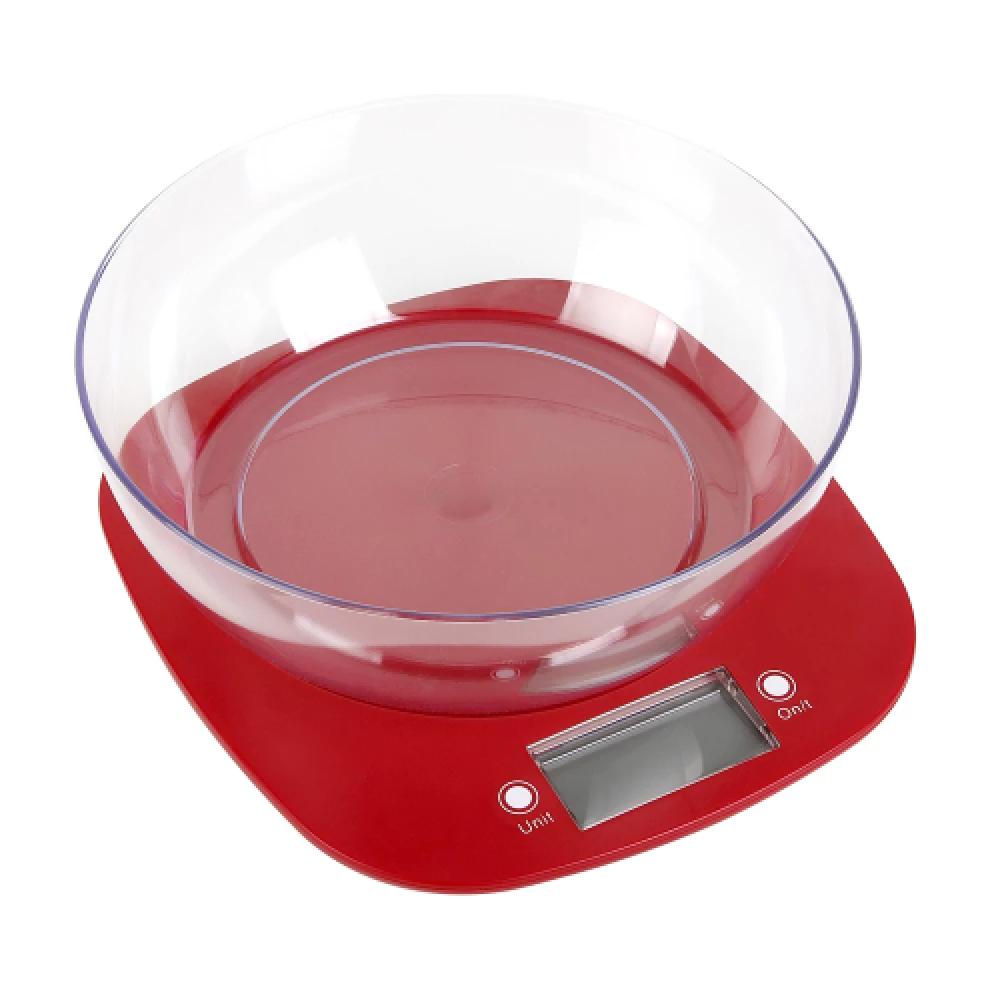 Ваги кухонніі GRUNHELM KES-1PW з чашею,макс. вага 5кг, сенсорні з батареєю