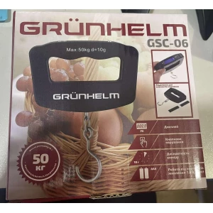 Изображение товара -  Ваги торгові GRUNHELM GSC-06 макс. вага 50кг NEW
