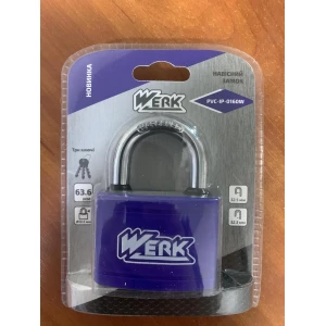 Изображение товара -  Замок навісний WERK 63.6мм PWС-IP 0160W