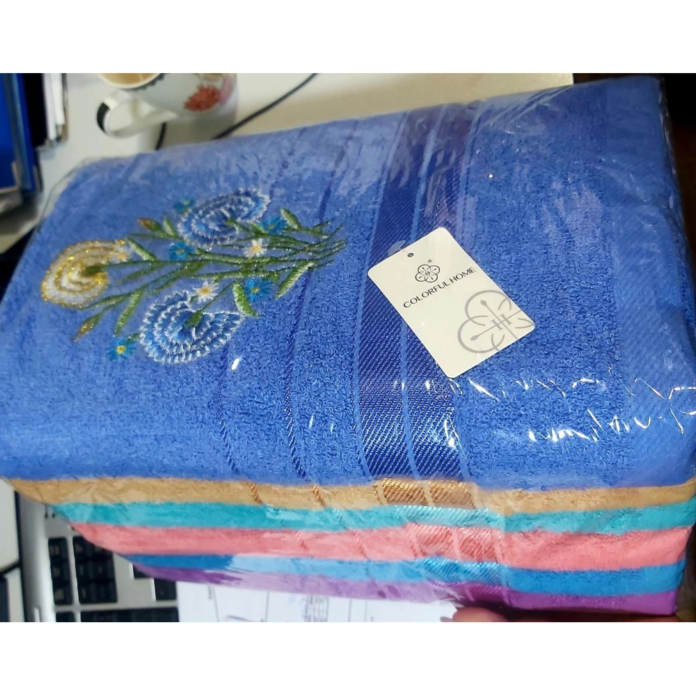 Рушник Китай мохра 70*140 см. (Баня)