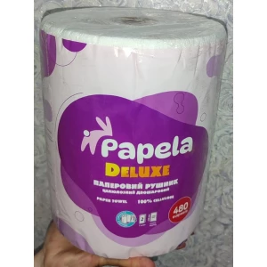 Изображение товара -  Паперовий Рушник “Papela DeLuxe “ 480 еко/відр