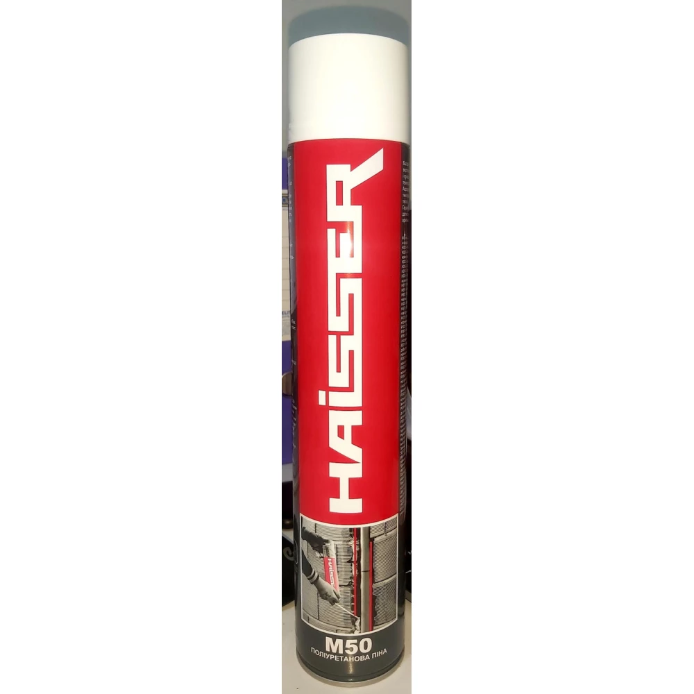 Піна монтажна HAISSER Проф ручна М50 670мл.