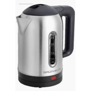 Изображение товара -  Електрочайник GRUNHELM EKS-1928S метал (сільвер) 1,8л, дисковий 1500 Вт