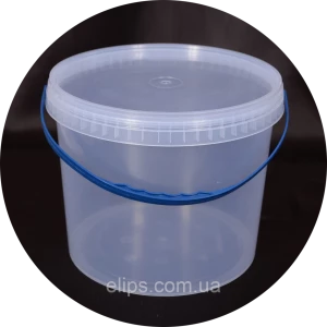 Изображение товара -  Відро 11,2л Харчове з кришкою міш.-20т.