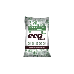 Изображение товара -  Торф“яний субстрат “Торф кислий“  ECO PLUS 50л
