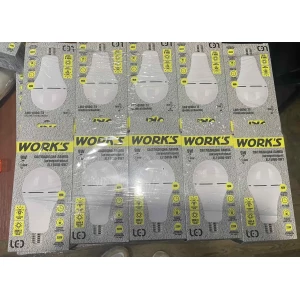 Изображение товара -  Лампа LED, аварійна  - EL1505D-9W7 (A70, ,3.7V 1200MAH, 1,5-2 години роботи)( (WORK“S)