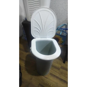 Изображение товара -  Відро туалет 17л. п/е з кришкою  консенс