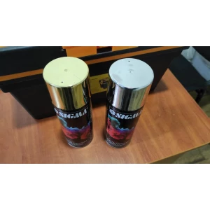 Изображение товара -  Емаль аерозольна акрилова хром 400мл. золотий Sigma