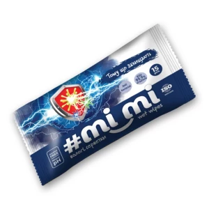 Изображение товара -  Волога серветка “#Мі_Мі“ 15л. Антибактеріальніі ящ.90шт.