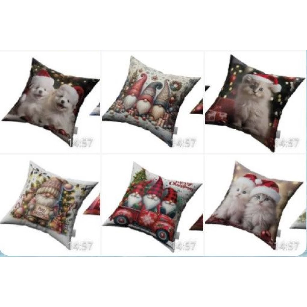 Подушка Різдвяна декоративна холоф 45*45