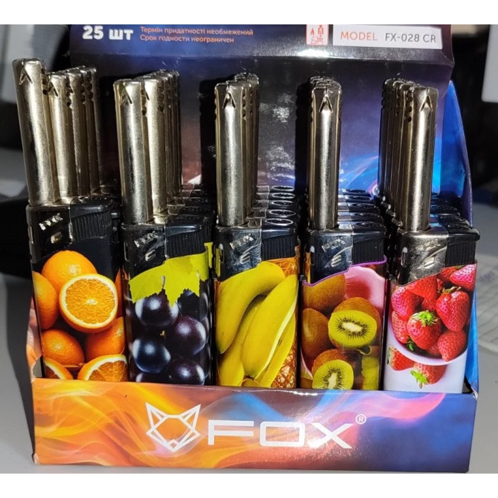 Запальничка для плити FOX коротка 028, пач-25 шт.