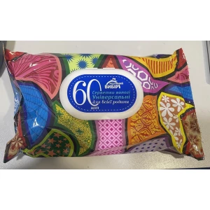 Изображение товара -  Волога Серветка Розумний вибір 60л +клапан ящ.16шт.