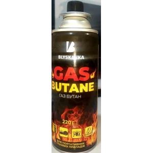 Изображение товара -  Газ Кемпінг Блискавка Зима-Літо 400 мл.220г.,