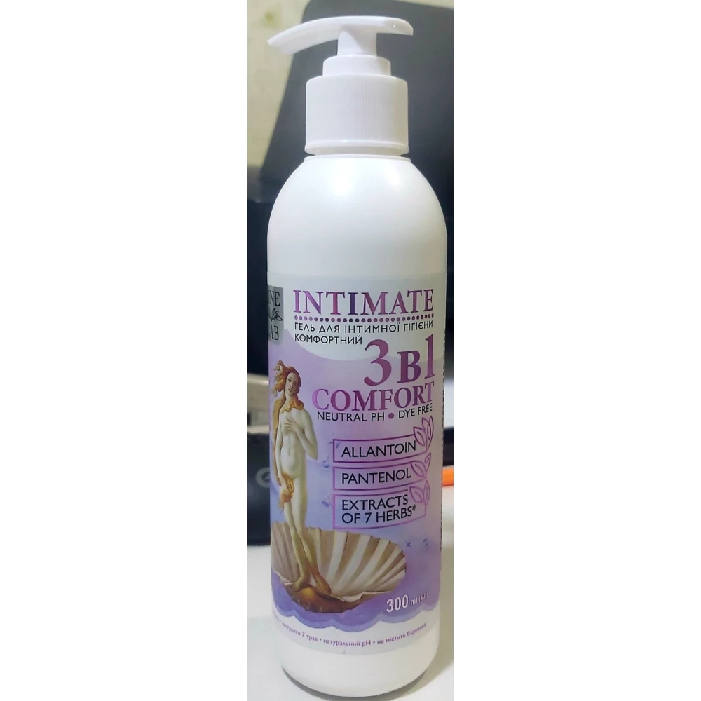 Гель для інтимної гігієни з екстрактами трав 300мл. комфорт “Line Lab“