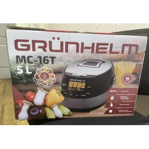 Изображение товара - Мультиварка MC-16Т GRUNHELM 5 л. 860Вт 16 прогр. чаша з ручками