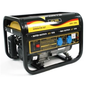 Изображение товара -  Генератор бензиновий ФОРТЕ FG3500 - потужність 2,5 кВт, бак 15,0 л, витр. палива 550 гр/кВт*г, вага