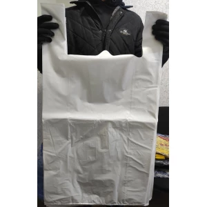 Изображение товара - Майка “ГОСТ“ 45*80 70мкм тип BMW .Колір Білий. Відповідає вимогам закону