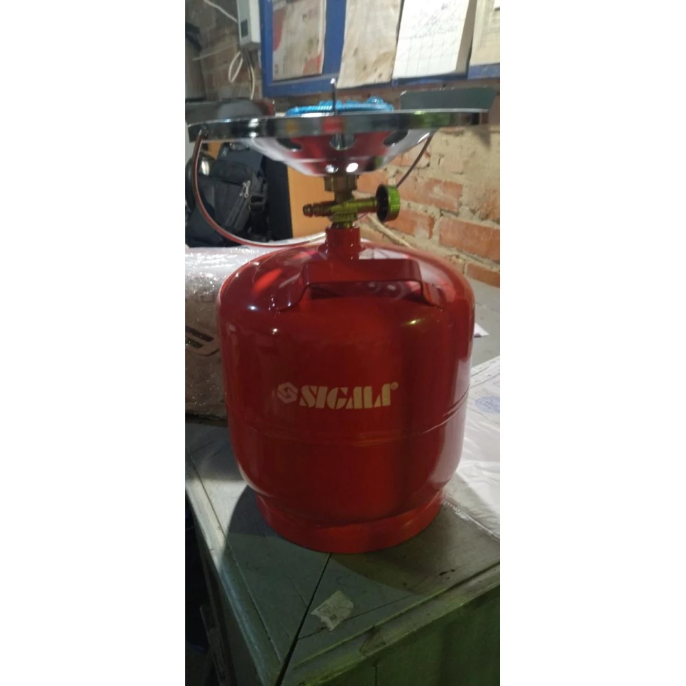 Комплект газовий   8л. Sigma Червоний