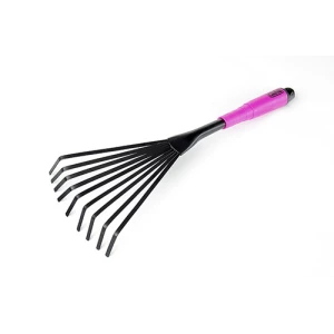 Изображение товара -  Граблі віялові з пласт руч СИЛА Рожеві