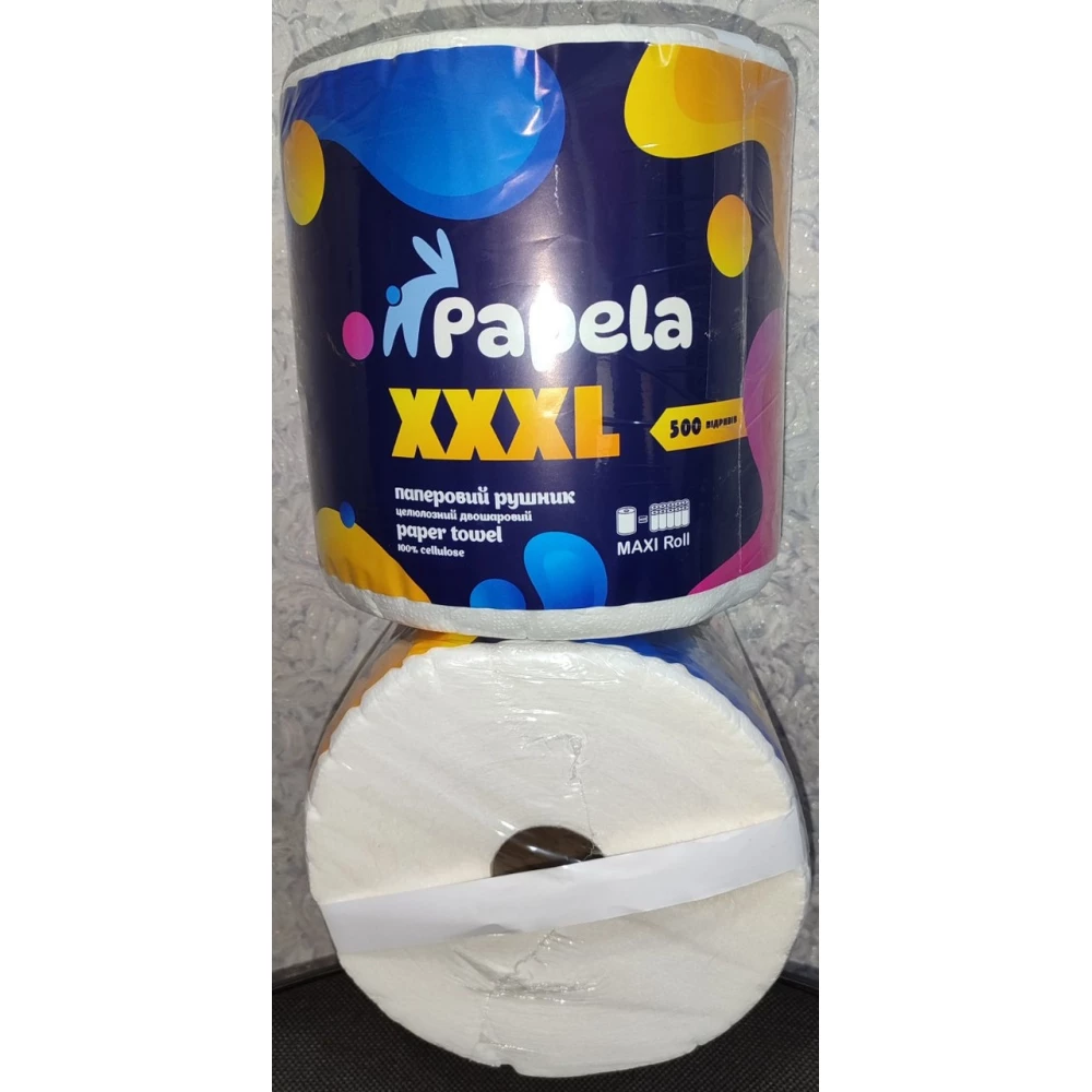 Паперовий Рушник “Papela XXXL “ 500 відривів