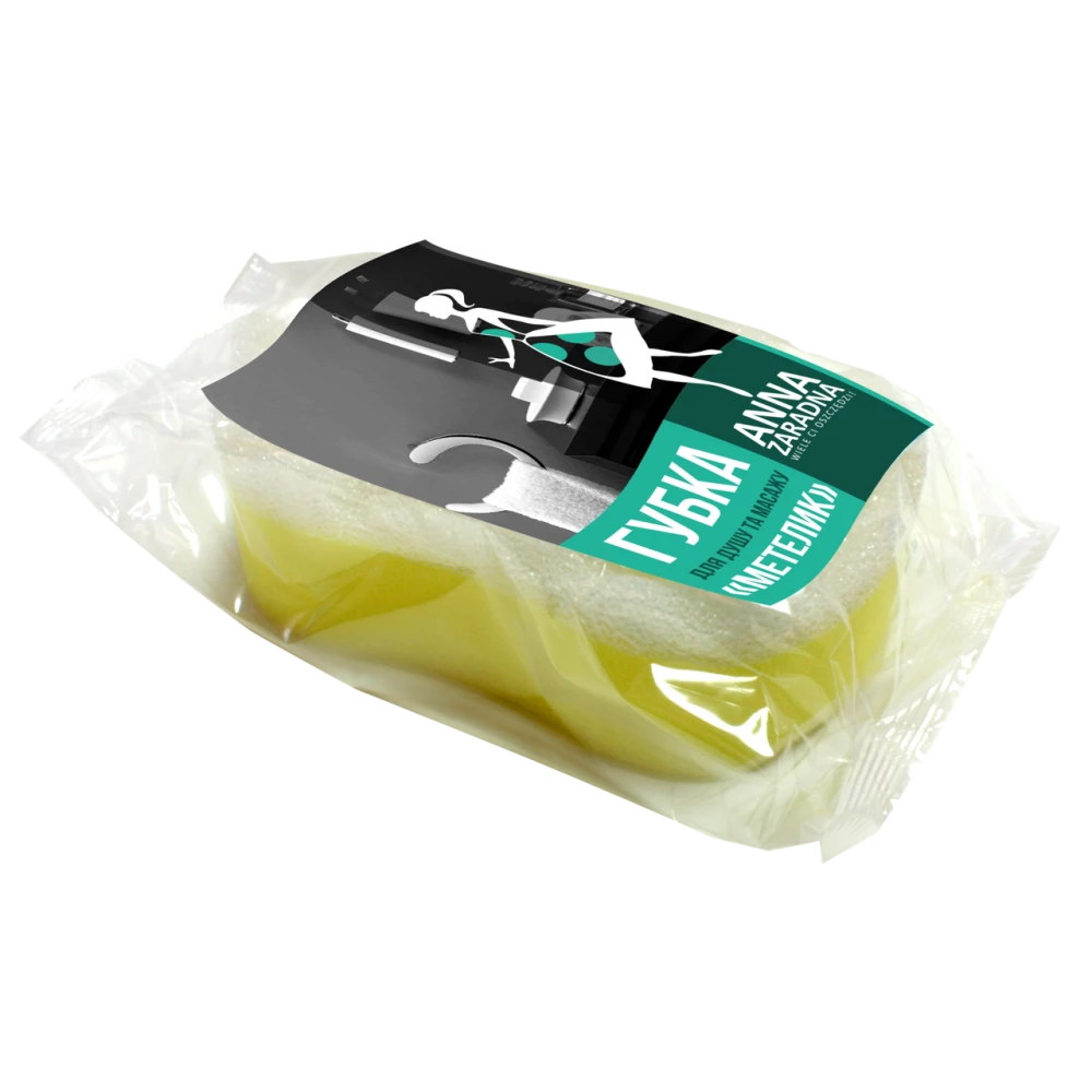 Губка для душу та масажу “Метелик“, “Anna Zaradna“