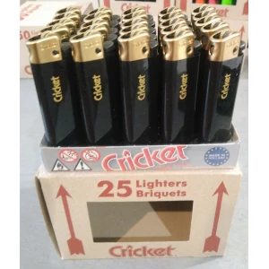 Изображение товара -  Запальничка Cricket Original Карлтон (Чорна), пач.-25 шт. Якісна