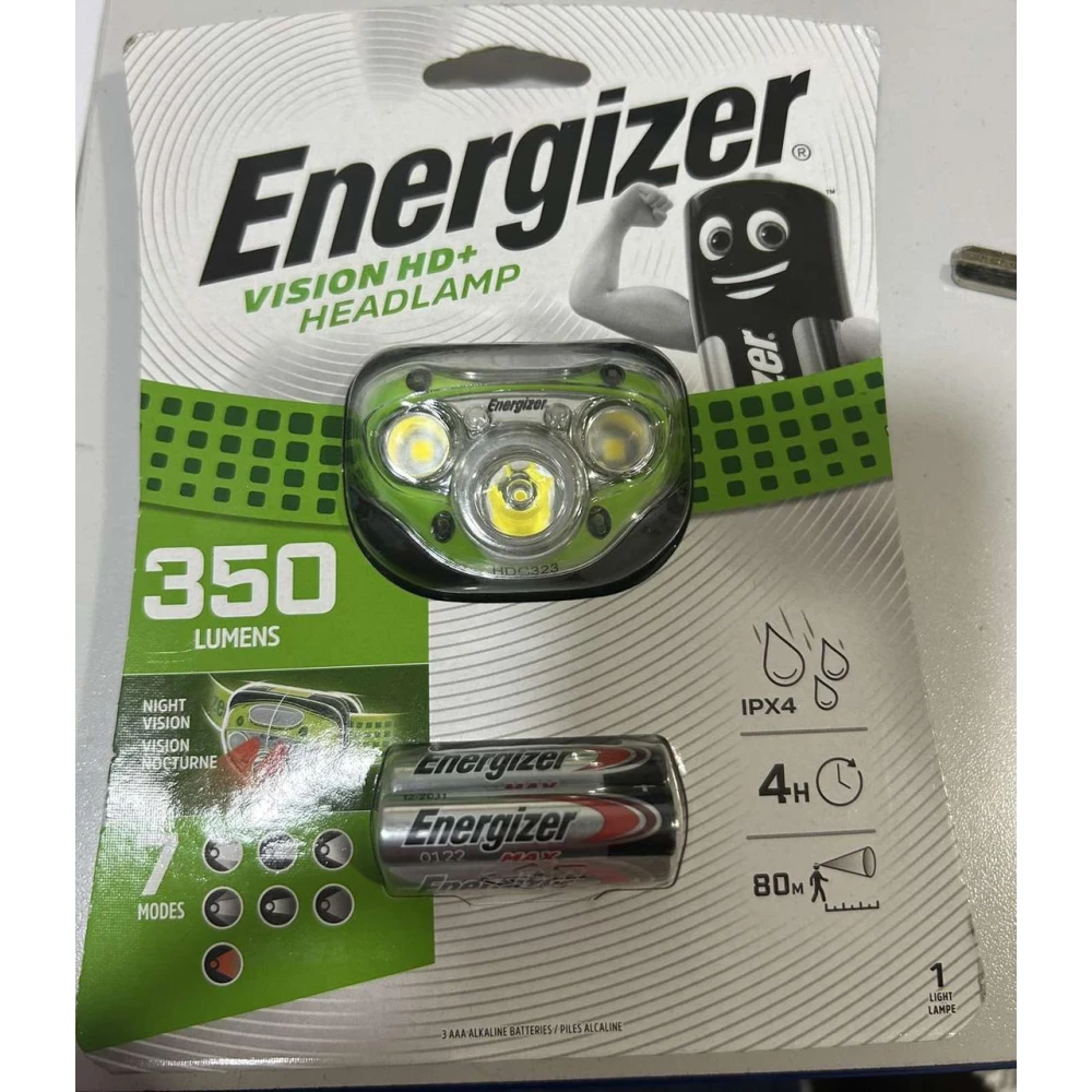 Ліхтар Energizer HL Vision HD 3*AAA tray (HDC32)