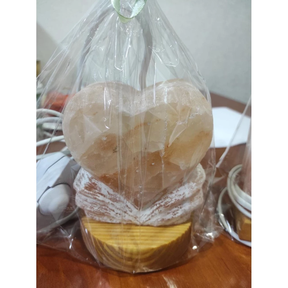 Світильник сольовий Серце