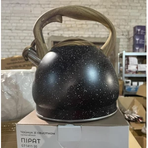 Изображение товара -  Чайник Пірат зі свистком GUSTO, 3л GT-1411-30