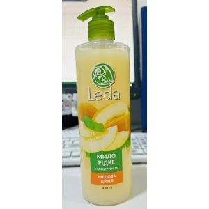 Изображение товара -  Мило рідке Leda (Леда) “Медова диня“ 490 ml ящ.20шт.